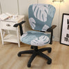 Housse De Chaise De Bureau À Motifs - mondehousses