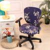 Housse De Chaise De Bureau À Motifs - mondehousses