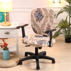 Housse De Chaise De Bureau À Motifs - mondehousses