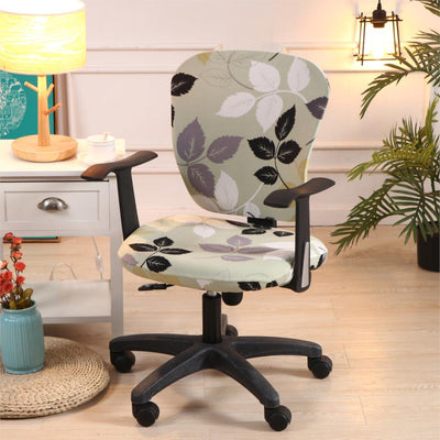 Housse De Chaise De Bureau À Motifs - mondehousses