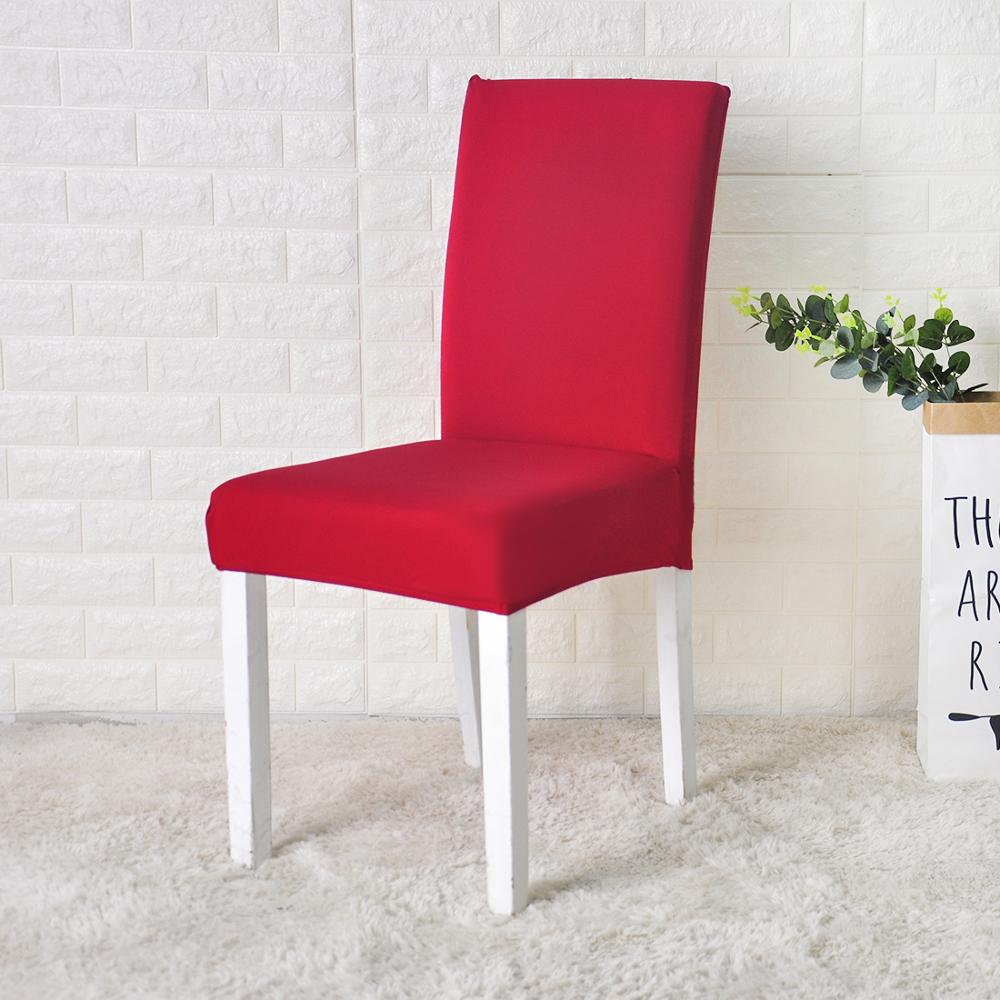 Housse de chaise Premium élastique Rouge- 1PC - mondehousses